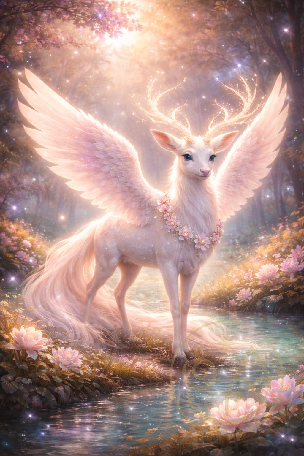 AELORIA — The Dawnkeeper | Limited Edition Mythic Canvas (1 of 10, 16×24 Framed)