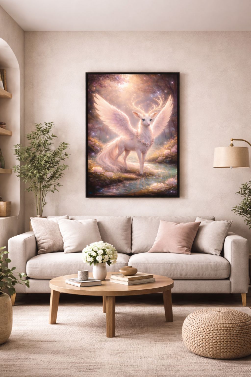 AELORIA — The Dawnkeeper | Limited Edition Mythic Canvas (1 of 10, 16×24 Framed)