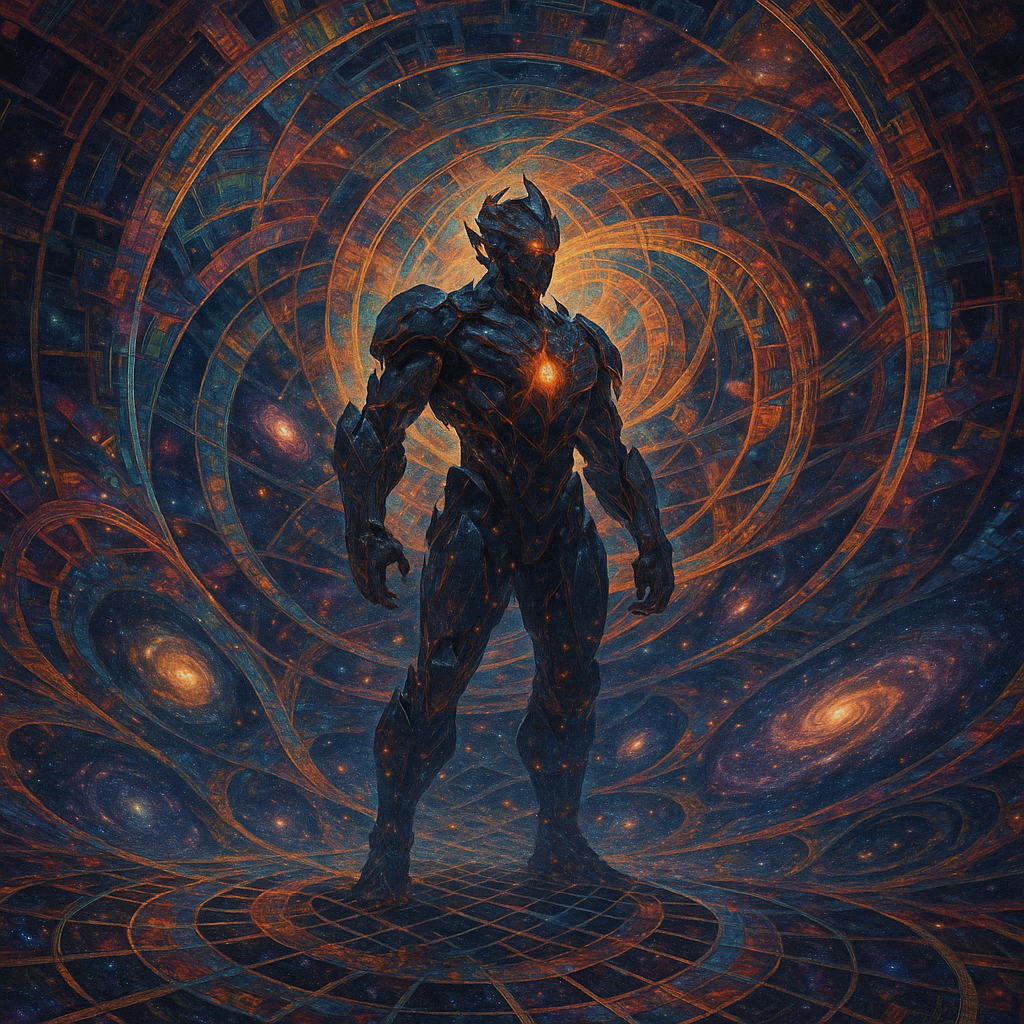 ORAINTHUL — Entry Artifact Fragment | 8×8 Mythic Art Print (Open Edition under 1,000)