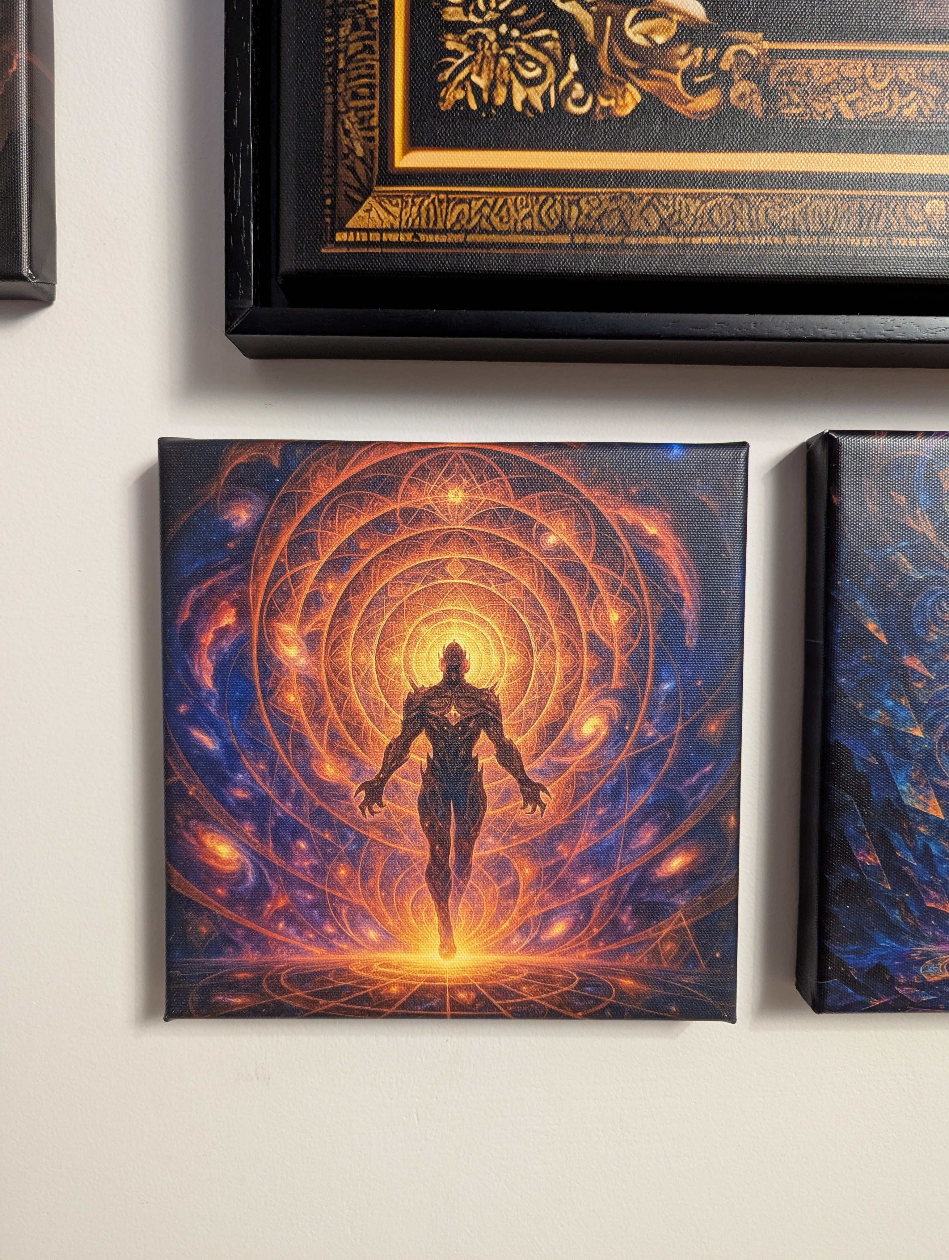 ORAINTHUL — Entry Artifact Fragment | 8×8 Mythic Art Print (Open Edition under 1,000)