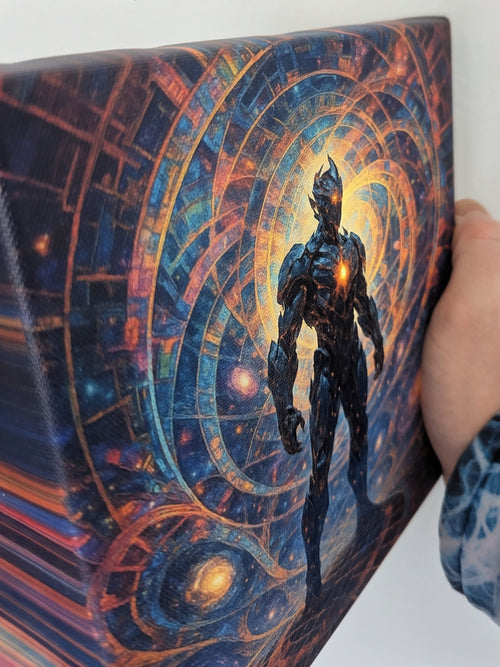 ORAINTHUL Entry Artifact 8×8 art print — studio photo
